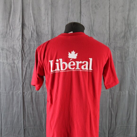 Canadian Political Shirt - Liberals Choose Forward - Men's Large - Picture 5 of 9